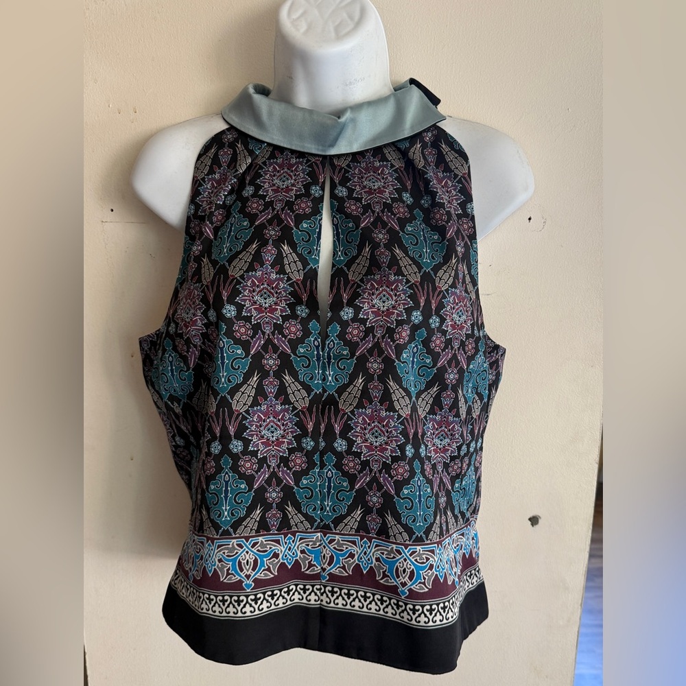 Multicolor Sleeveless Patterned Top - image 1